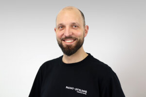 Paint Styling Portrait Carlo Waser