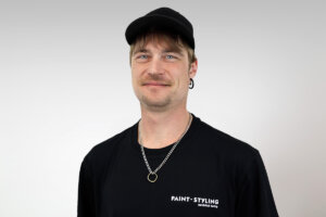Paint Styling Portrait Luca Frommenwiler